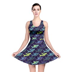 Great White Shark Reversible Skater Dress