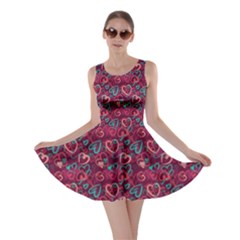 Cute Valentine Hearts Skater Dress by trulycreative