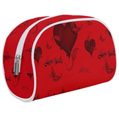 Wonderful Pattern Of Hearts Makeup Case (medium)