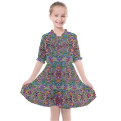 Ab 50 Kids  All Frills Chiffon Dress