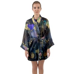 24009e2d-732d-4cf2-90f1-122329db76f3 Long Sleeve Satin Kimono