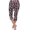 Mexican Sugar Skull Capri Yoga Leggings View4