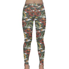 Chinese Dragon Classic Yoga Leggings by trulycreative