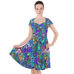 Ab 54 Cap Sleeve Midi Dress by ArtworkByPatrick