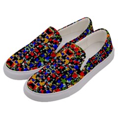 Ab 55 Men s Canvas Slip Ons by ArtworkByPatrick