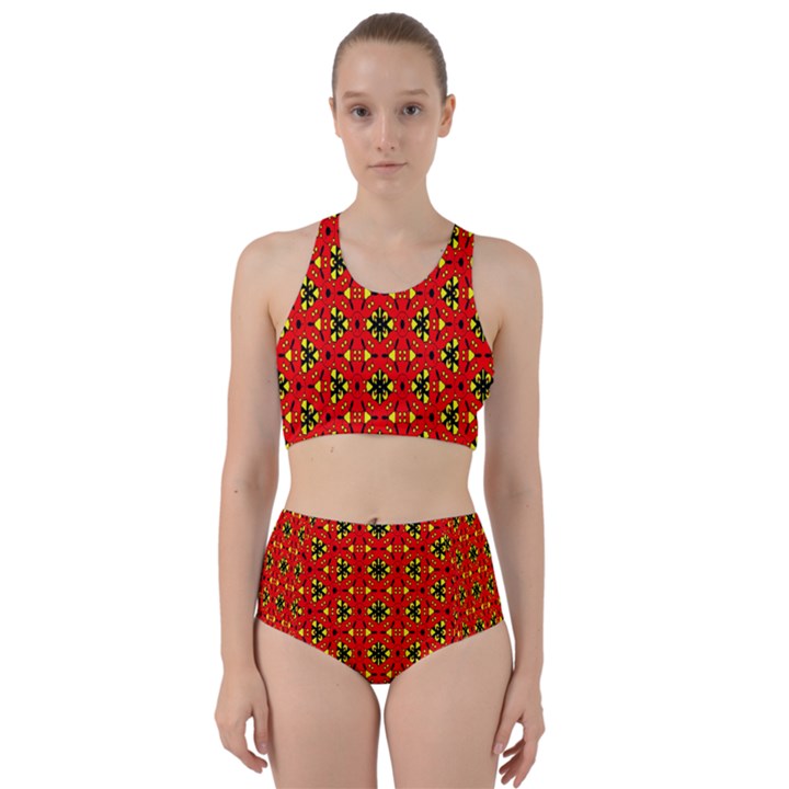 Rby 74 Racer Back Bikini Set