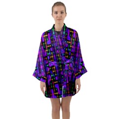 Ab 56 Long Sleeve Satin Kimono by ArtworkByPatrick