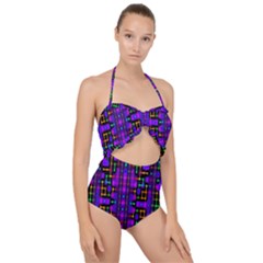 Ab 56 Scallop Top Cut Out Swimsuit by ArtworkByPatrick