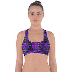 Ab 56 Cross Back Hipster Bikini Top  by ArtworkByPatrick