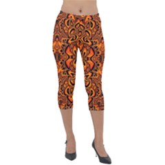 Ab 57 Lightweight Velour Capri Leggings  by ArtworkByPatrick