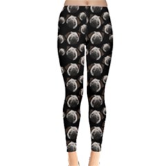 Cute Pug Dog Face Leggings  by trulycreative