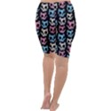 Funny Cartoon Cat Skull Cropped Leggings  View4