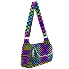 Bright  Circle Abstract Black Yellow Purple Green Blue Multipack Bag by BrightVibesDesign