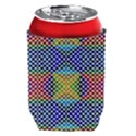 Colorful Circle Abstract White  Blue Yellow Red Can Holder View1