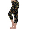 X-Ray Dinosaur Black Capri Winter Leggings  View2