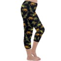 X-Ray Dinosaur Black Capri Winter Leggings  View3