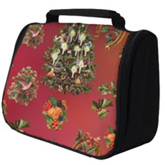 Wonderful Vintage Christmas Design Full Print Travel Pouch (big) by FantasyWorld7