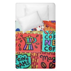 Need Coffee Duvet Cover Double Side (single Size) by Amoreluxe