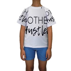 Mother Hustler Kids  Short Sleeve Swimwear