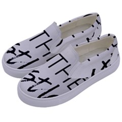 Mother Hustler Kids  Canvas Slip Ons