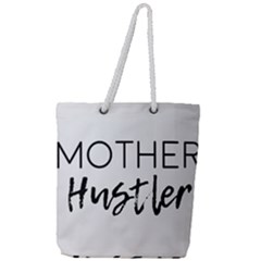 Mother Hustler Full Print Rope Handle Tote (large)