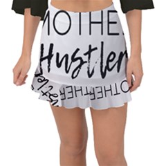 Mother Hustler Fishtail Mini Chiffon Skirt by Amoreluxe