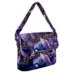 Wonderful Floral Design Buckle Messenger Bag by FantasyWorld7