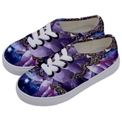 Wonderful Floral Design Kids  Classic Low Top Sneakers by FantasyWorld7