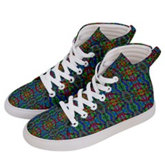 Ab 62 Women s Hi-top Skate Sneakers by ArtworkByPatrick