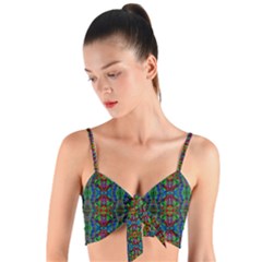 Ab 62 Woven Tie Front Bralet