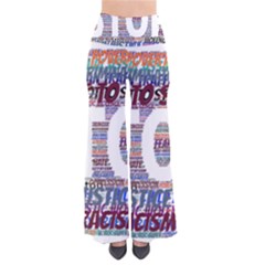 Human Trafficking In Blue Classic Logo Final So Vintage Palazzo Pants by gottostop