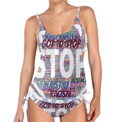 Human Trafficking In Blue Classic Logo Final Tankini Set by gottostop