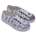 Human Trafficking In Blue Classic Logo Final Kids  Classic Low Top Sneakers View3