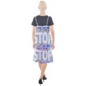 Human Trafficking In Blue Classic Logo Final Camis Fishtail Dress View2