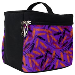 Halloween Candy Make Up Travel Bag (big) by bloomingvinedesign