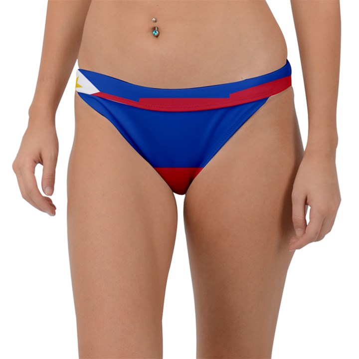 Philippines Flag Filipino Flag Band Bikini Bottom