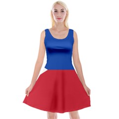 Philippines Flag Filipino Flag Reversible Velvet Sleeveless Dress by FlagGallery