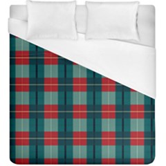 Pattern Texture Plaid Duvet Cover (king Size)