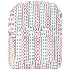 Pattern Line Background Wallpaper Full Print Backpack