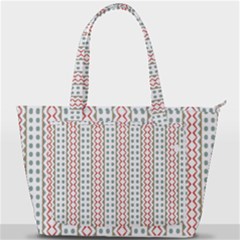 Pattern Line Background Wallpaper Back Pocket Shoulder Bag 