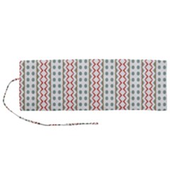 Pattern Line Background Wallpaper Roll Up Canvas Pencil Holder (m) by Mariart