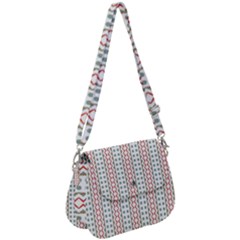 Pattern Line Background Wallpaper Saddle Handbag by Mariart