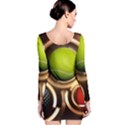 Sport Ball Tennis Golf Football Long Sleeve Bodycon Dress View2