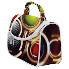 Sport Ball Tennis Golf Football Satchel Handbag by HermanTelo