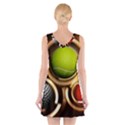 Sport Ball Tennis Golf Football V-Neck Sleeveless Dress View2