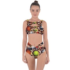 Sport Ball Tennis Golf Football Bandaged Up Bikini Set  by HermanTelo