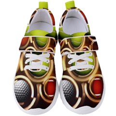 Sport Ball Tennis Golf Football Women s Velcro Strap Shoes