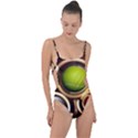 Sport Ball Tennis Golf Football Tie Strap One Piece Swimsuit View1