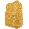 Pattern Yellow Classic Backpack View1