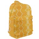 Pattern Yellow Classic Backpack View2